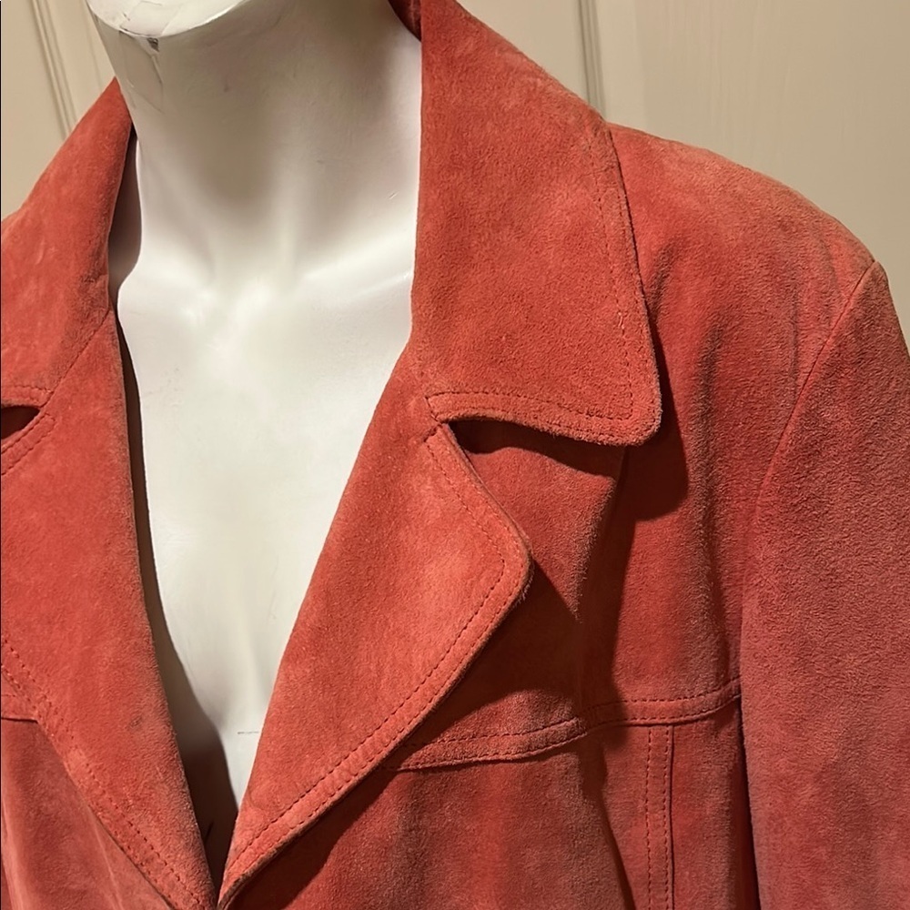 Danier Classic Leather Jacket Notched Lapel. Size XL. Vintage. Lined - Picture 2 of 16